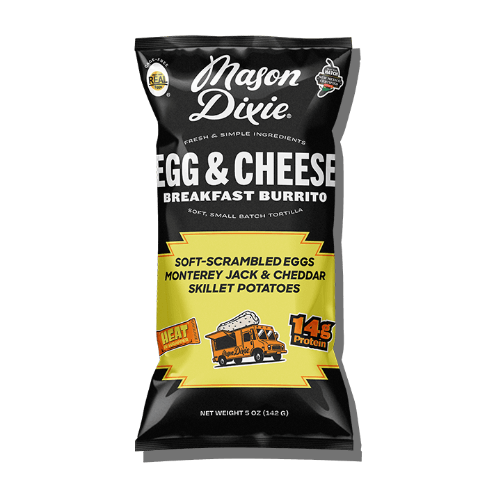 Mason Dixie Foods Egg & Cheese Breakfast Burrito